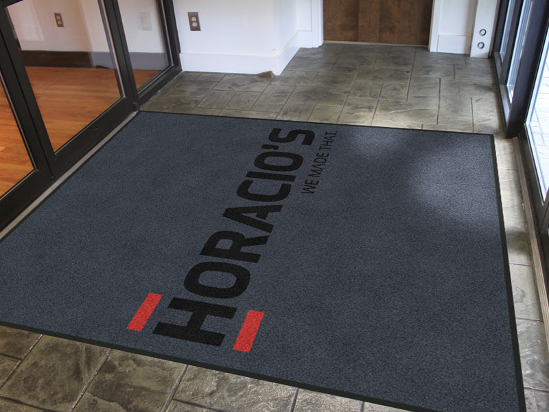 Horacio's, Inc 6 X 7 Rubber Backed Carpeted HD - The Personalized Doormats Company