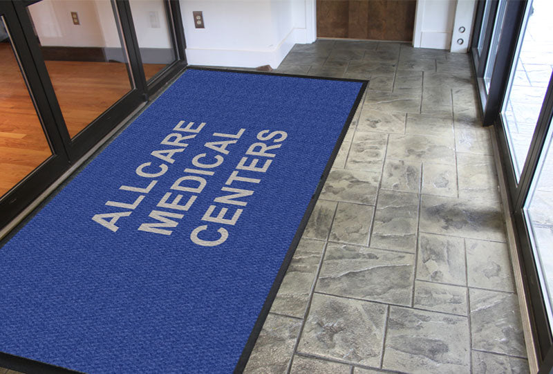Allcare Medical Centers 6 x 12 Luxury Berber Inlay - The Personalized Doormats Company
