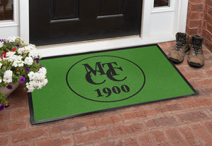 MTCC Doormat 2022 Black Outline & Kelly