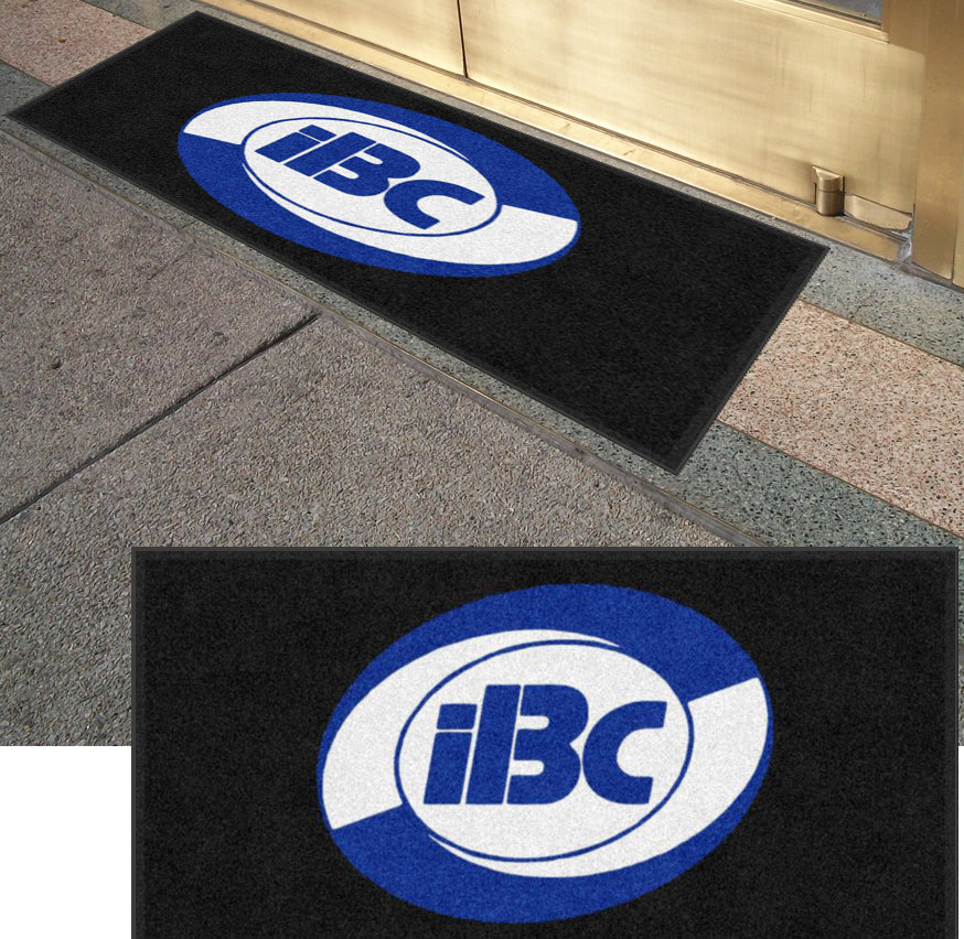 IBC 2 X 4 Rubber Backed Carpeted HD - The Personalized Doormats Company