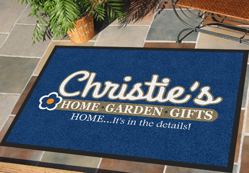 Christie's HGG 2 X 3 Rubber Backed Carpeted HD - The Personalized Doormats Company