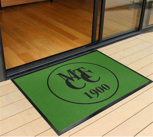 MTCC Doormat 2022 Black Outline & Kelly