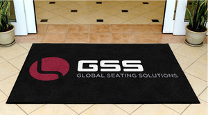 GSS 3 X 5 Rubber Backed Carpeted HD - The Personalized Doormats Company