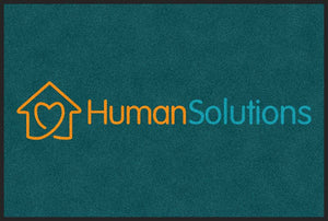Human Solutions 4 X 6 Rubber Backed Carpeted HD - The Personalized Doormats Company
