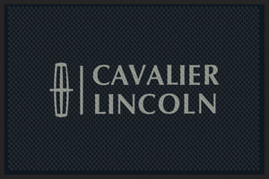 Cavalier Lincoln 4x6 - Horizontal 4 x 6 Rubber Scraper - The Personalized Doormats Company