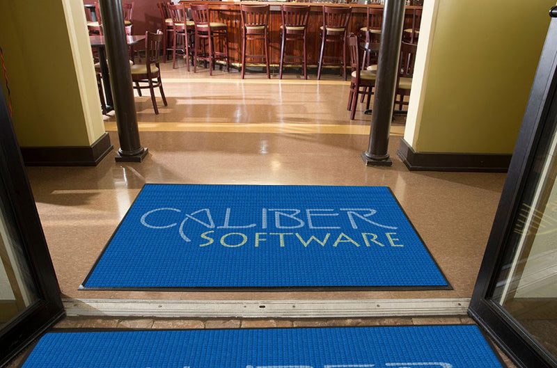 Caliber Front Door 4 x 6 Waterhog Impressions - The Personalized Doormats Company
