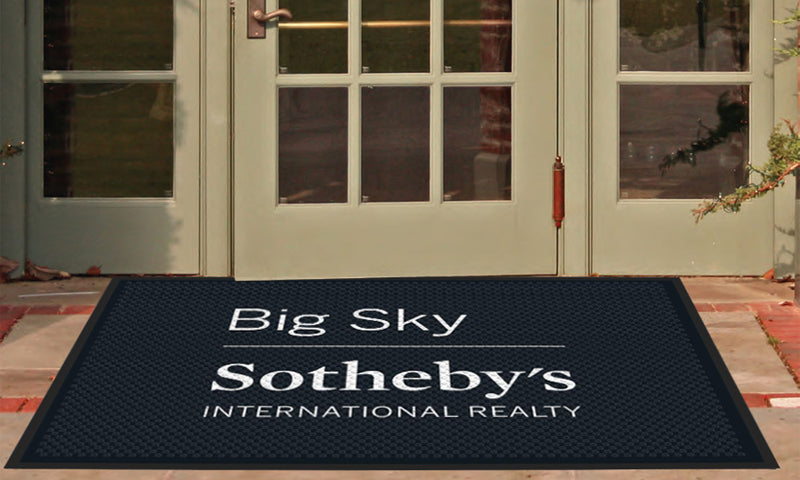 Big Sky Office 4 X 6 Rubber Scraper - The Personalized Doormats Company