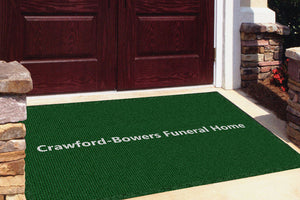 Crawford-Bowers funeral Home 4 X 6 Waterhog Impressions - The Personalized Doormats Company