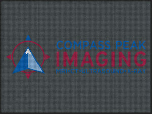 Compass Peak Imaging 6 X 8 Waterhog Impressions - The Personalized Doormats Company