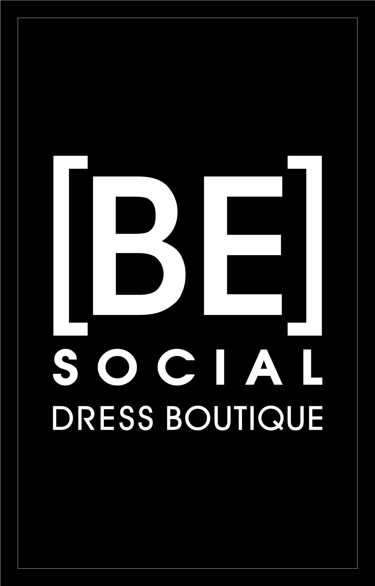 Be Social Dress Boutique Fitting1 Final 2.67 X 4.17 Luxury Berber Inlay - The Personalized Doormats Company