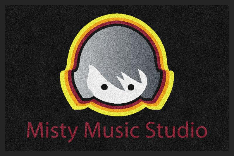 Misty Music Studio Entry Mat