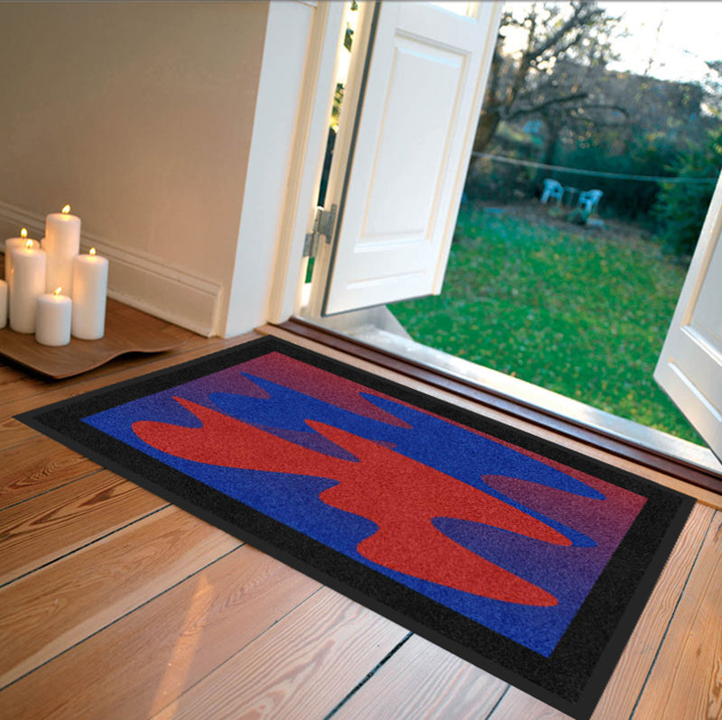 cosmic mat shifting 2 x 3 Rubber Backed Carpeted HD - The Personalized Doormats Company