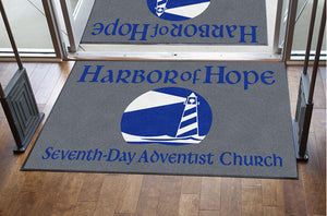 HOH Rug § 4 X 6 Rubber Backed Carpeted HD - The Personalized Doormats Company