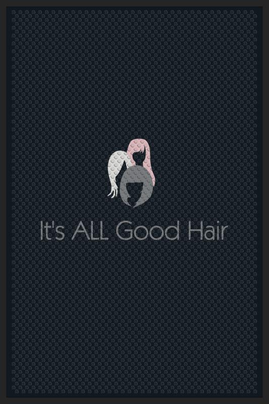 It's ALL Good Hair 4 X 6 Rubber Scraper - The Personalized Doormats Company