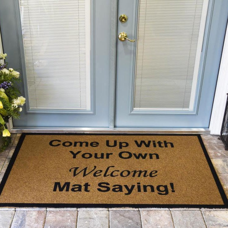 Duracoir Inlay Personalized | Single Border Duracoir Inlay | Doormats Direct