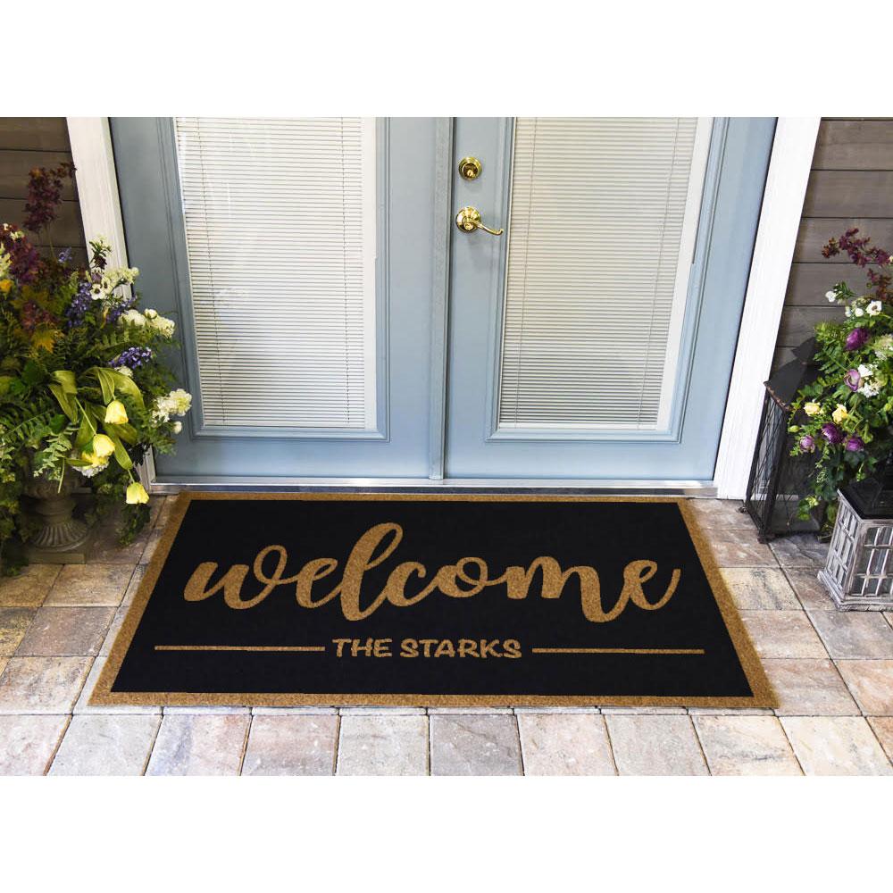 Duracoir Inlay Personalized | Welcome Duracoir Inlay | Doormats Direct