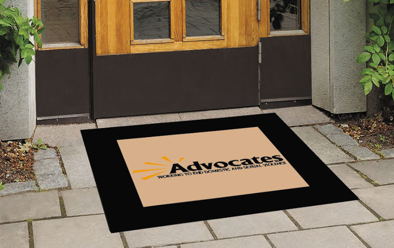 Advocates of Ozaukee 2.5 X 3 Rubber Scraper - The Personalized Doormats Company