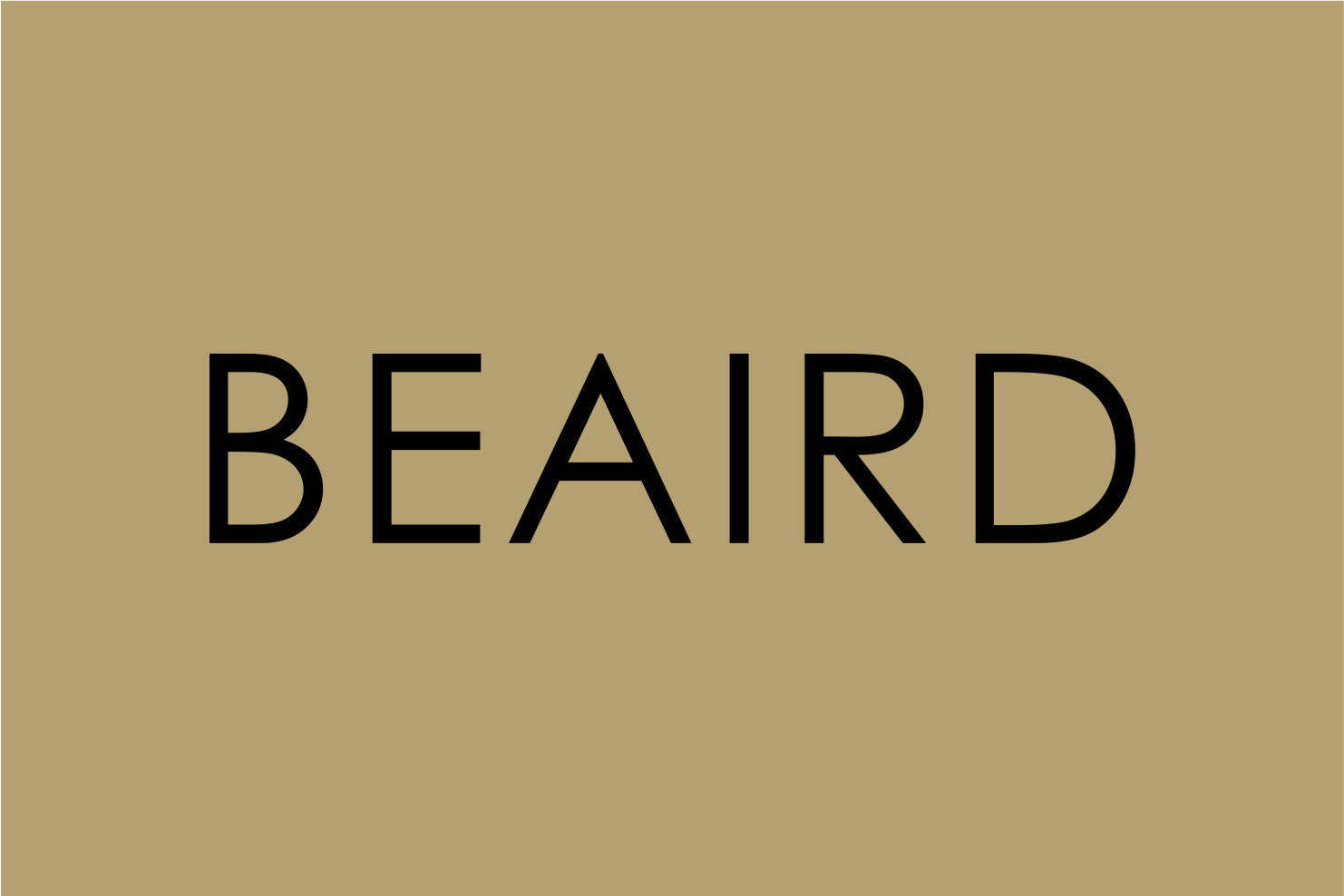 Beaird 24" X 36" New Font §