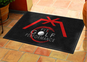 Fit Lab Golf Performance 2 x 3 Rubber Backed Carpeted - The Personalized Doormats Company