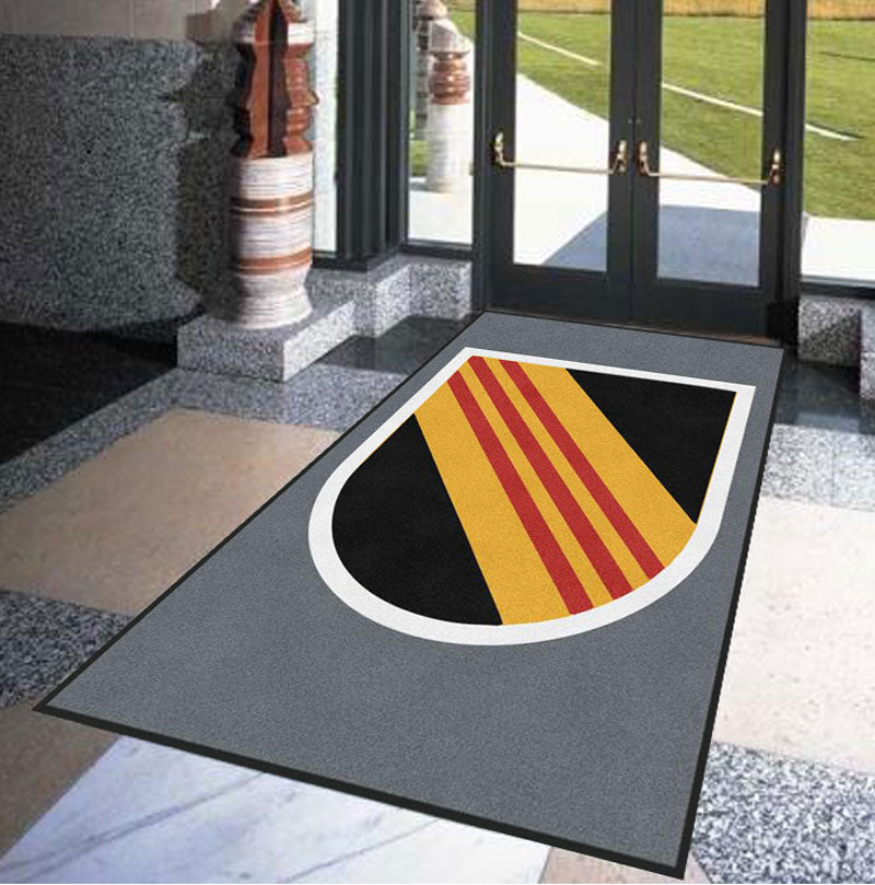 5th GRP Flash 5 X 8 Rubber Backed Carpeted HD - The Personalized Doormats Company