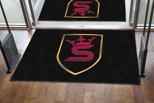 Banda la suprema 4 X 6 Rubber Backed Carpeted HD - The Personalized Doormats Company