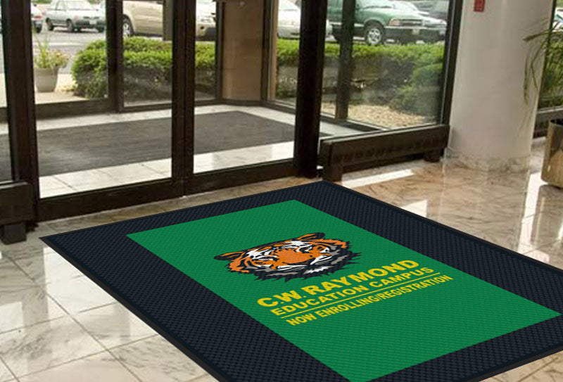 CW Raymond 6 X 8 Rubber Scraper - The Personalized Doormats Company
