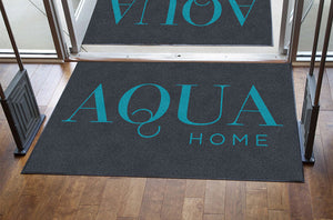 aquahome 4 x 6 Rubber Backed Carpeted HD - The Personalized Doormats Company