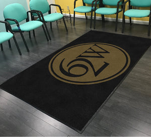 62W Exterior Entry Door Mat 5 X 8 Rubber Backed Carpeted HD - The Personalized Doormats Company