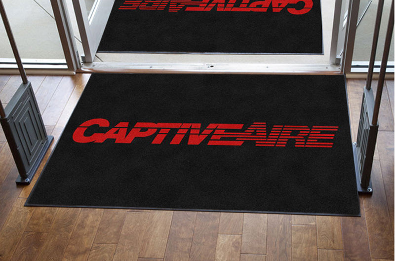 CAPTIVEAIRE, INC 4 X 6 Rubber Backed Carpeted - The Personalized Doormats Company