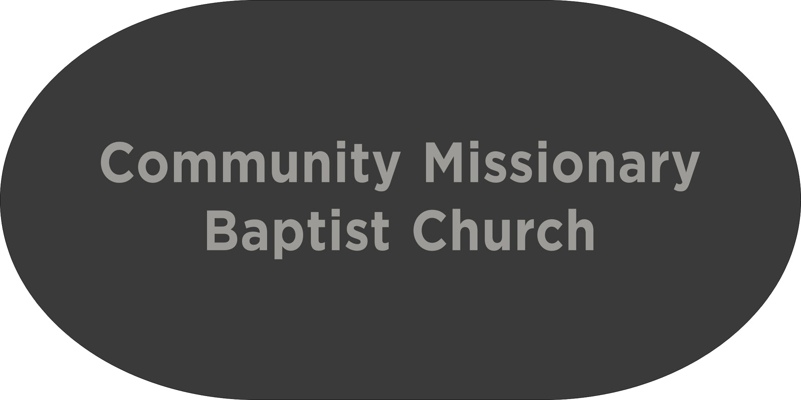 Community Missionary Baptist Church