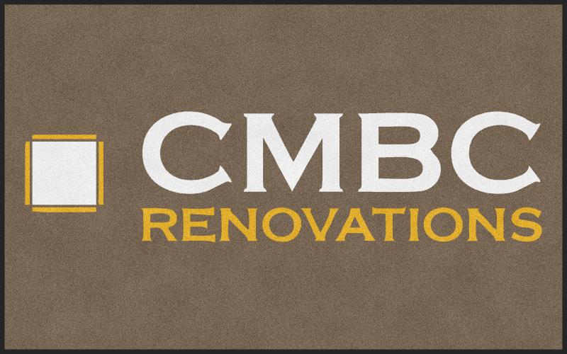 CMBC 2 5 x 8 Rubber Backed Carpeted - The Personalized Doormats Company