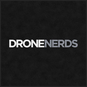 Drone Nerds fly cage carpet 6 X 6 Rubber Backed Carpeted HD - The Personalized Doormats Company