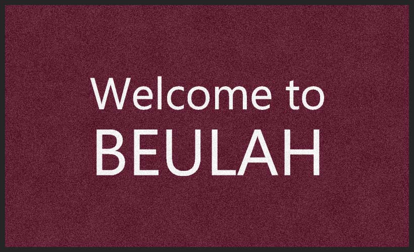 Beulah 3 x 5 Rubber Backed Carpeted HD - The Personalized Doormats Company