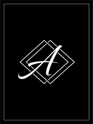 Ahern A Logo Black White