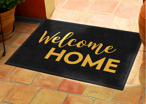 HOME Room_WelcomeMat 2 x 3 Rubber Backed Carpeted HD - The Personalized Doormats Company