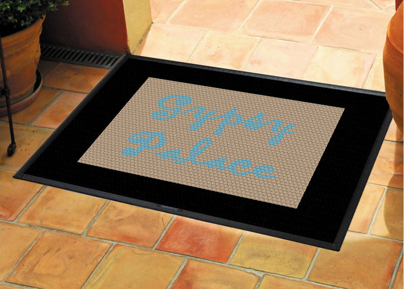 Gypsy Palace 2.5 X 3 Rubber Scraper - The Personalized Doormats Company