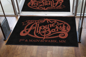 Alpine Bar 4 X 6 Rubber Backed Carpeted HD - The Personalized Doormats Company
