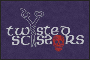 Twisted scissors salon