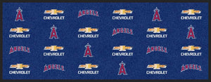 Chevy / Oakland A's 3' x 8' Rubber Backed Carpeted HD - The Personalized Doormats Company