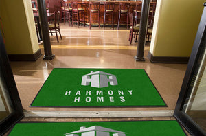 Harmony Homes 4 X 6 Rubber Backed Carpeted - The Personalized Doormats Company