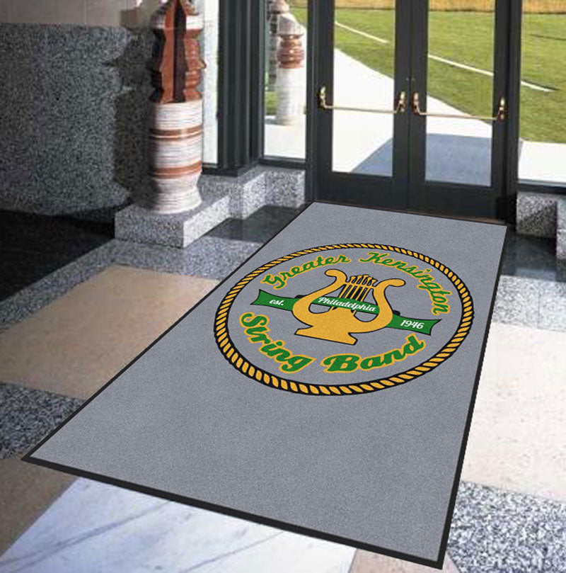Gksb upstairs 5 X 8 Rubber Backed Carpeted HD - The Personalized Doormats Company