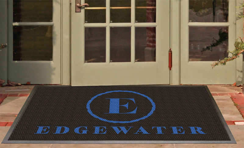 Edgewater - back door 3 X 5 Luxury Berber Inlay - The Personalized Doormats Company