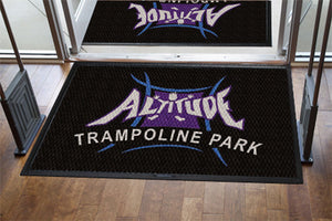 Altitude Trampoline Park 4 X 6 Luxury Berber Inlay - The Personalized Doormats Company