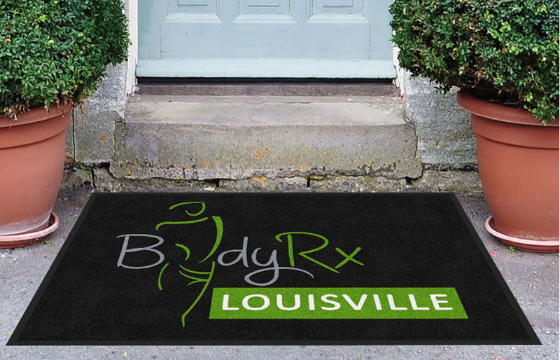 BodyRx 3 X 4 Rubber Backed Carpeted HD - The Personalized Doormats Company