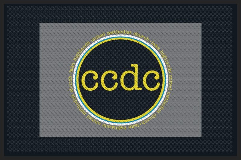 CCDC 4 X 6 Rubber Scraper - The Personalized Doormats Company