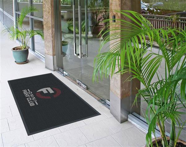 Create Your Own 4 x 8 Rubber Scraper Logo Mat Rubber Scraper - The Personalized Doormats Company