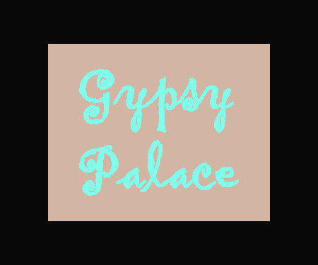 Gypsy Palace 2.5 X 3 Rubber Scraper - The Personalized Doormats Company