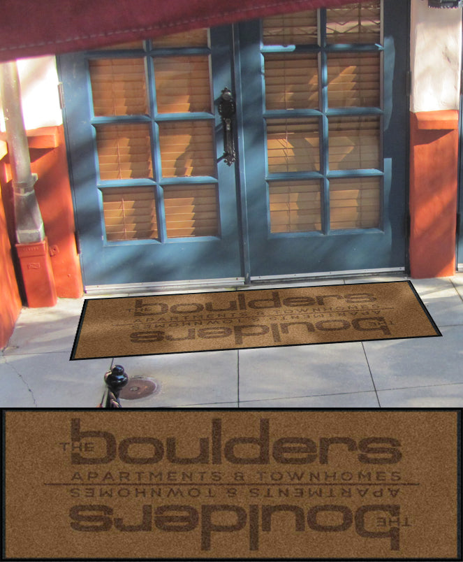 Executive Hotel Management #4 2 X 4.58 Rubber Backed Carpeted HD - The Personalized Doormats Company