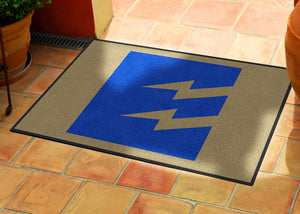 Enterprise Electric E 2 X 3 Rubber Backed Carpeted HD - The Personalized Doormats Company