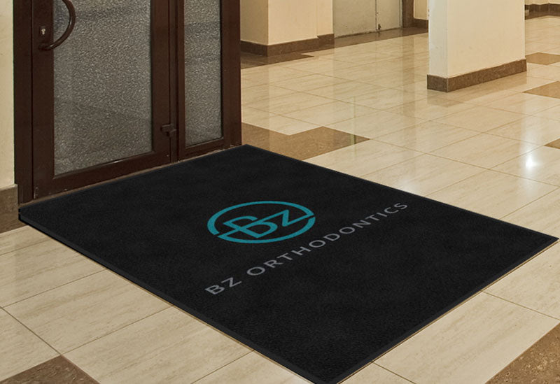 BZ Ortho 4 X 6 Rubber Backed Carpeted HD - The Personalized Doormats Company
